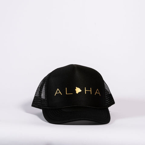 Aloha Big Island Trucker Hat